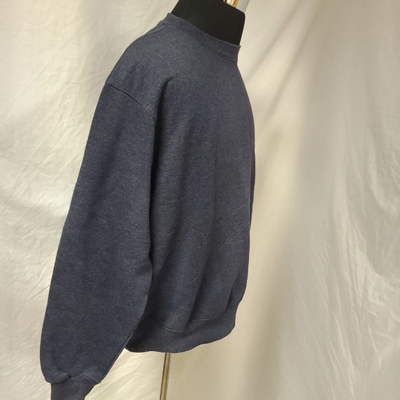 Champion Eco Authentic Mens XL Dark Grey Heavyweight embroidered Logo Sweatshirt - Picture 8 of 9